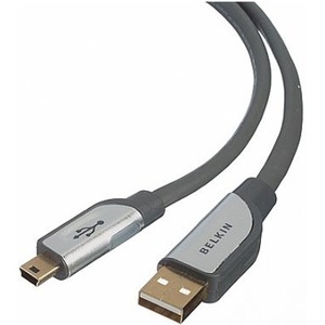 Кабель USB 2.0 Тип A - B 5pin mini Belkin CU1200vyy06-G 1.8m