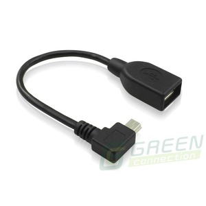 Кабель USB 2.0 Тип A - B 5pin mini Greenconnect GC-MB52AF1 0.1m