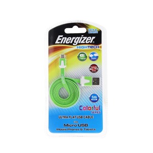 Кабель USB 2.0 Тип A - B micro Energizer LCAEHUFCMCGR2 1.0m