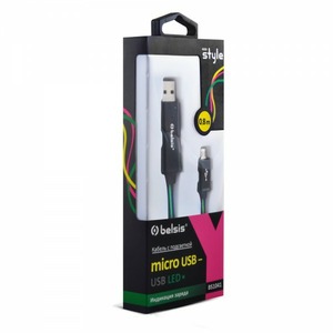 Кабель USB 2.0 Тип A - B micro Belsis BS1041 0.8m