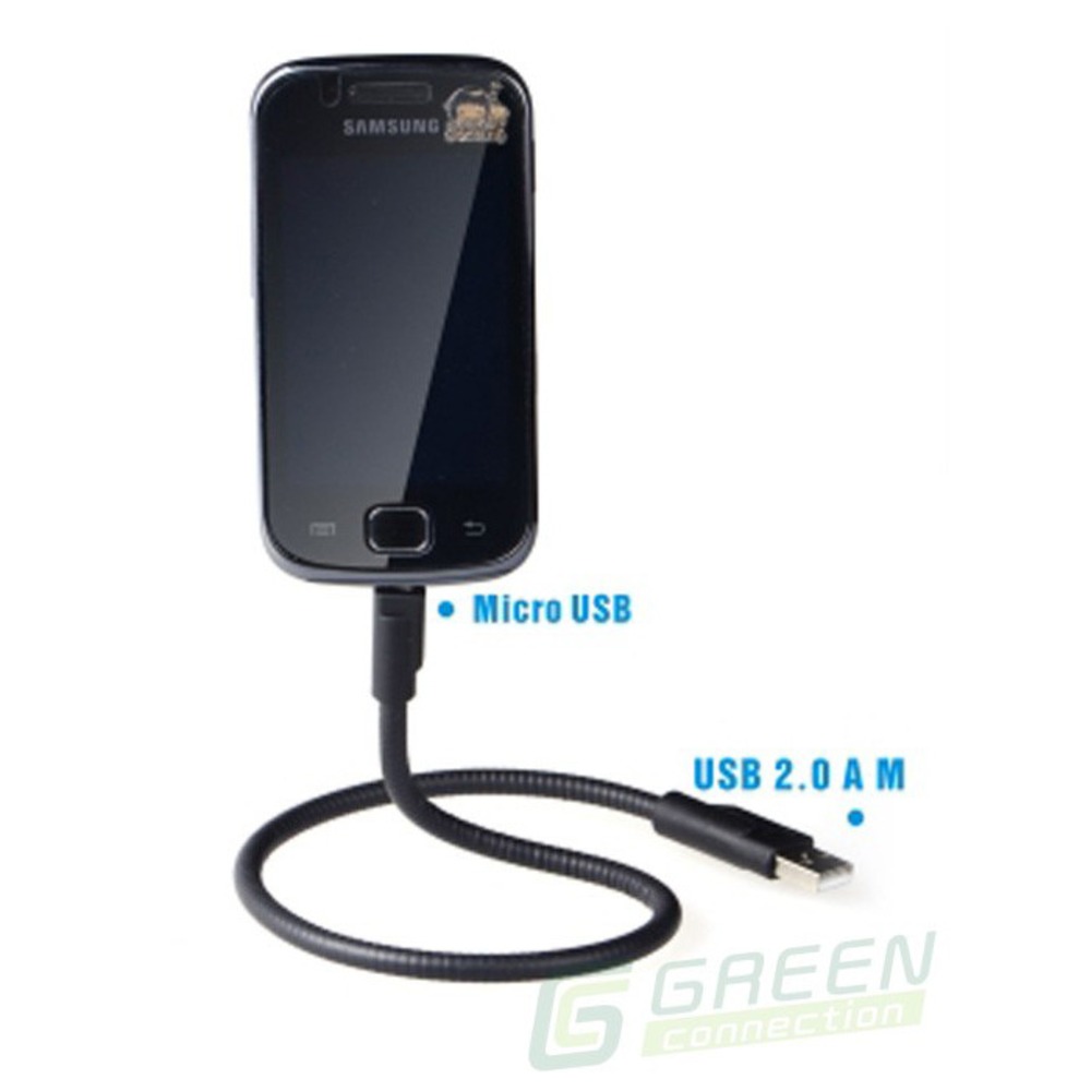 Кабель USB 2.0 Тип A - B micro Greenconnect GC-U2MCS03 0.2m