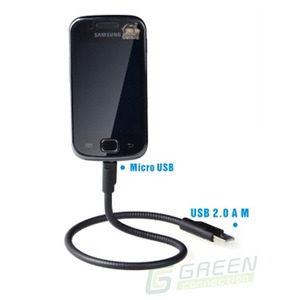 Кабель USB 2.0 Тип A - B micro Greenconnect GC-U2MCS03 0.2m