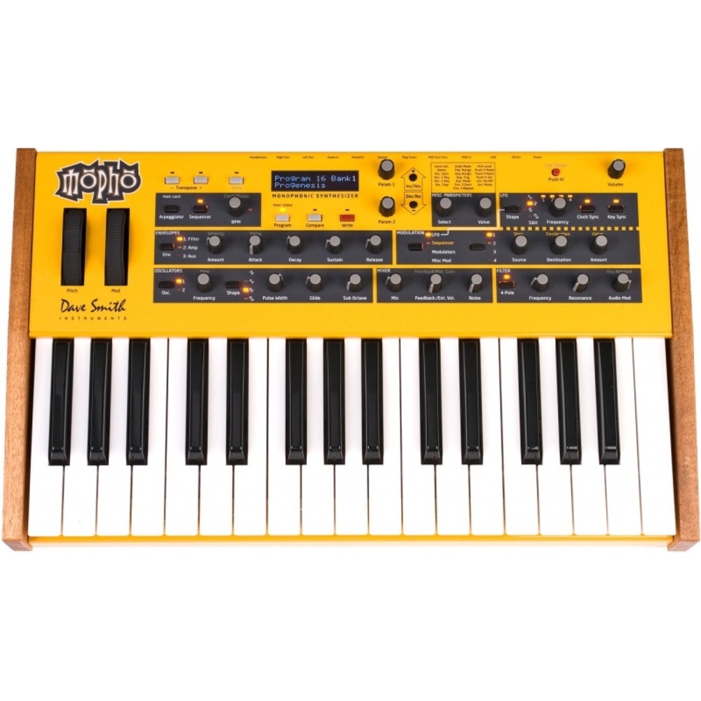 Аналоговый синтезатор Dave Smith Mopho Keyboard