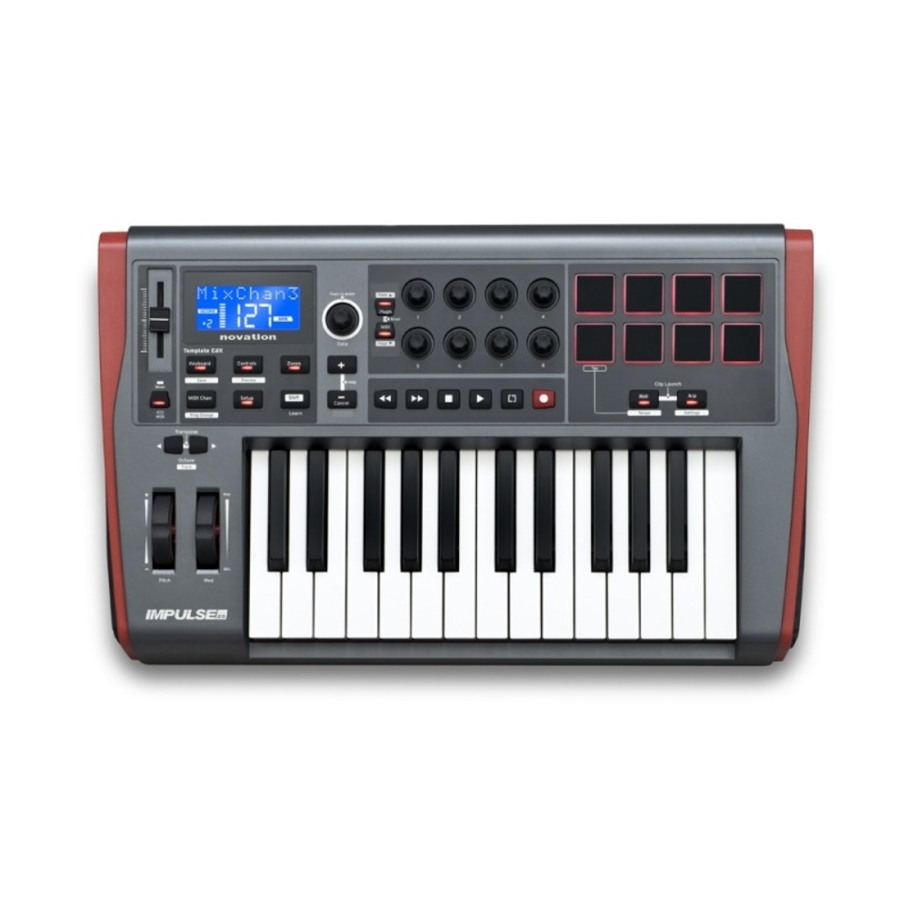 Миди клавиатура Novation Impulse 25