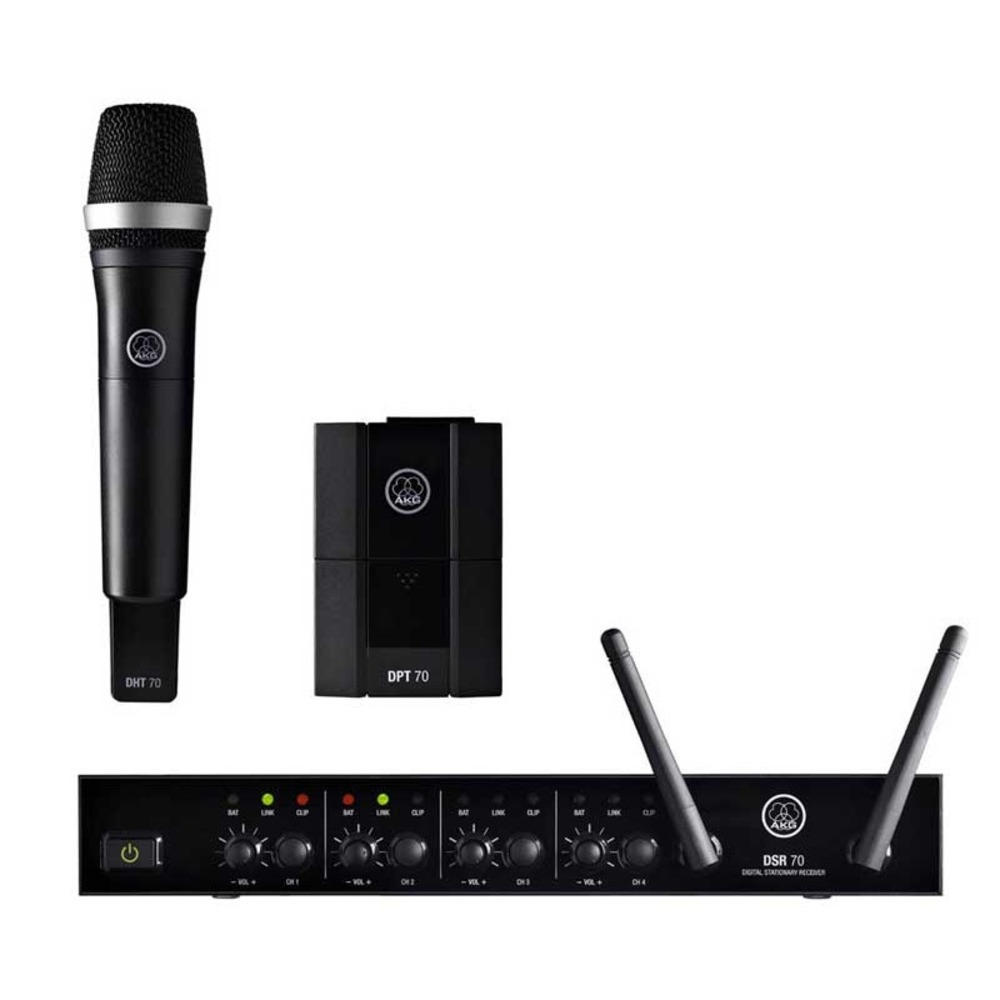Радиосистема с ручным передатчиком AKG DMS70 Q Vocal Set Dual
