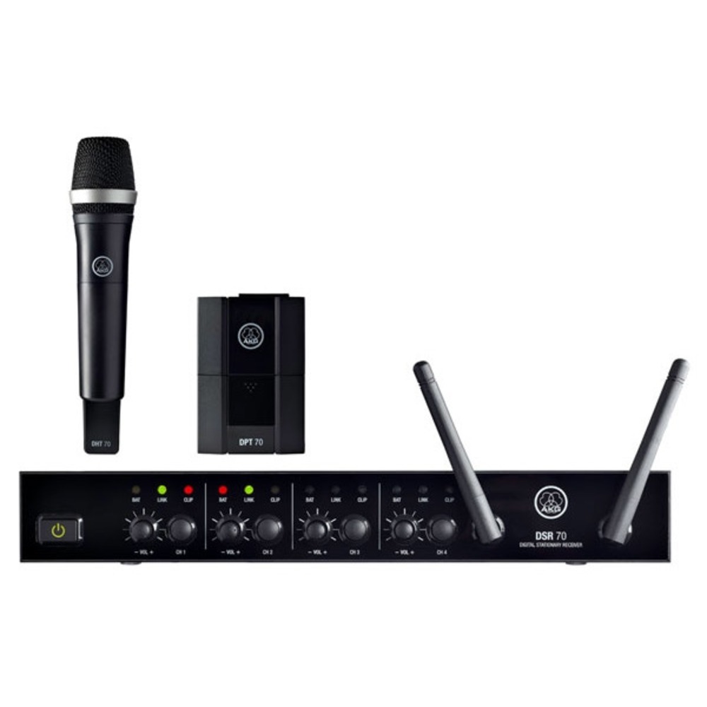 Радиосистема с ручным передатчиком AKG DMS70 Q Vocal/Instrumental Set Dual