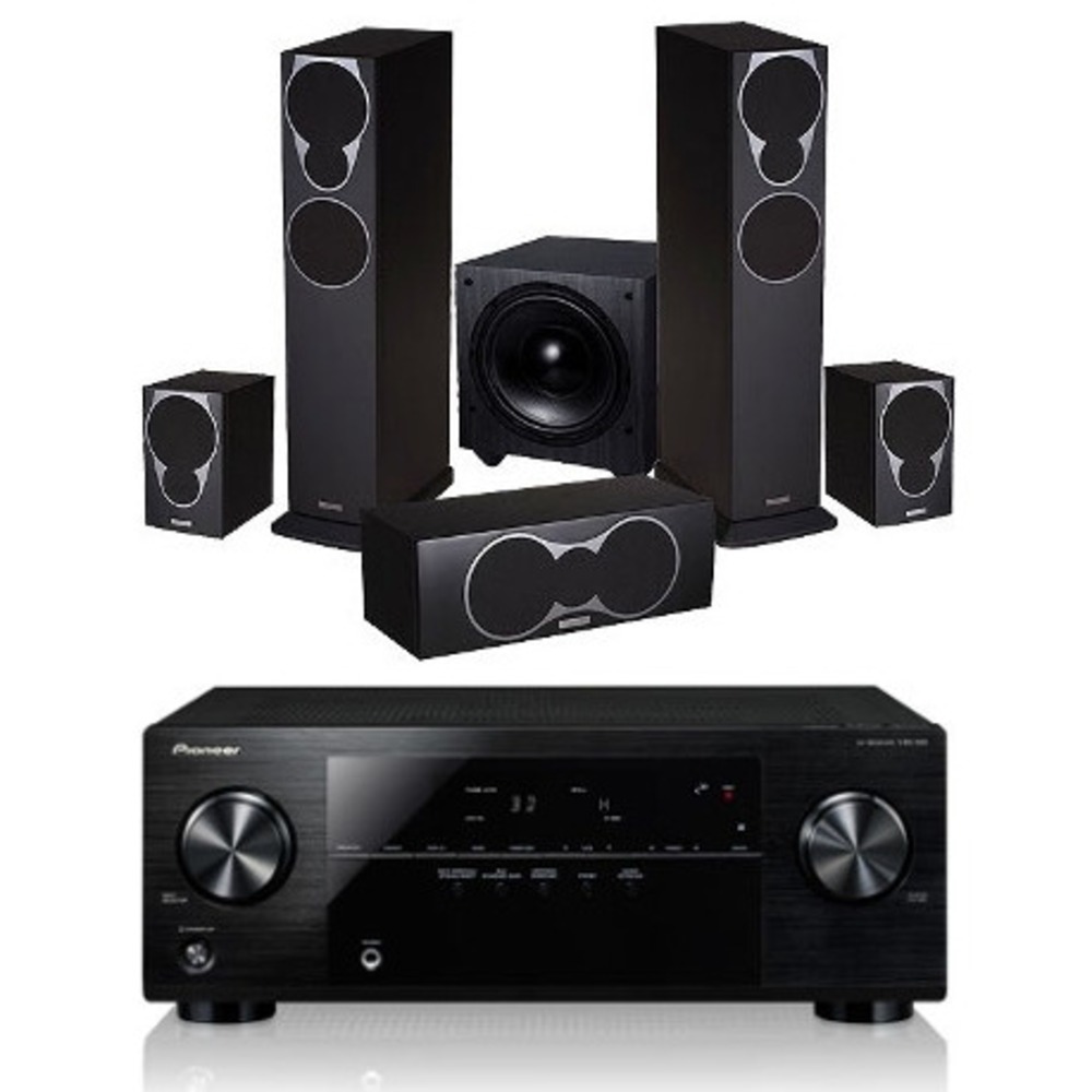 Комплект акустических систем Mission Mission 5.1 Cherry + Pioneer VSX-322-K