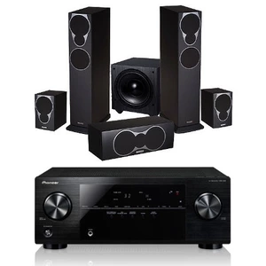 Комплект акустических систем Mission Mission 5.1 Cherry + Pioneer VSX-322-K
