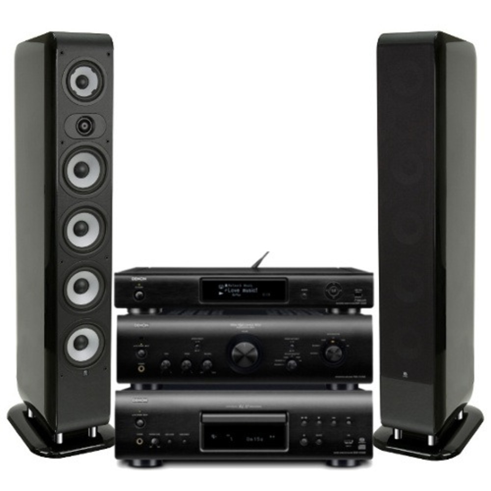 Комплект акустических систем Denon PMA-1510 + DCD-1510 + DNP-720 + Boston M340