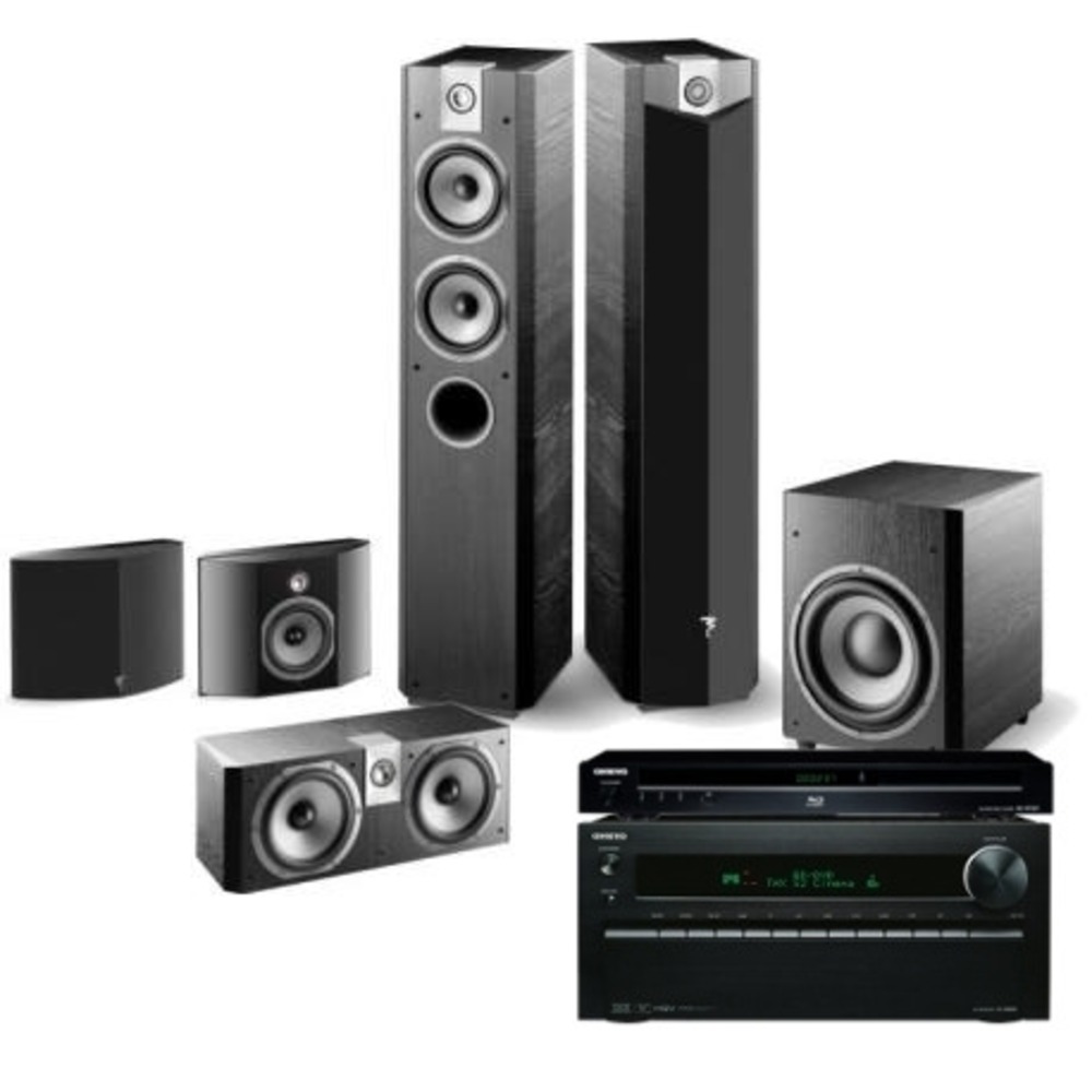 Комплект акустических систем Focal JMLab Focal-JMlab Chorus + Onkyo