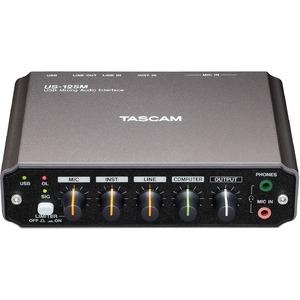 Внешняя звуковая карта с USB TASCAM US-125M