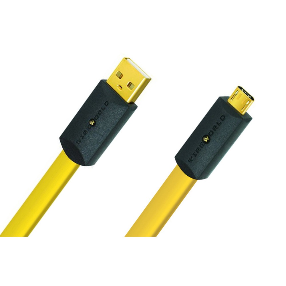 Кабель USB 2.0 Тип A - B micro WireWorld C2AM0.6M-8 Chroma 8 USB 2.0 A-Micro B 0.6m