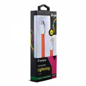 Кабель USB 2.0 Тип A - Lightning Belsis BS1010 1.0m