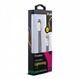 Кабель USB 2.0 Тип A - Lightning Belsis BS1014 1.0m