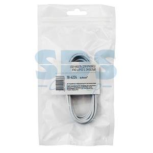 Кабель USB 2.0 Тип A - Lightning Rexant 18-4224 USB iPhone 5/5S белый (1 штука) 2.0m