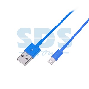 Кабель USB 2.0 Тип A - Lightning Rexant 18-1129 USB iPhone 5 синий (1 штука) 1.0m