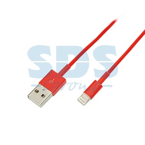Кабель USB 2.0 Тип A - Lightning Rexant 18-1128 USB iPhone 5 красный (1 штука) 1.0m
