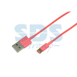 Кабель USB 2.0 Тип A - Lightning Rexant 18-1951 USB iPhone 5 розовый (1 штука) 1.0m