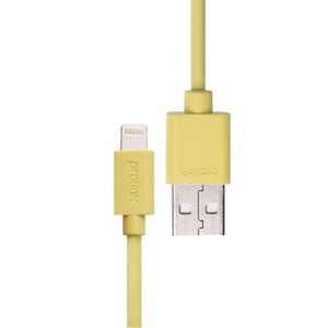 Кабель USB 2.0 Тип A - Lightning ProLink PB341YW 1.0m