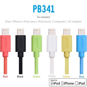 Кабель USB 2.0 Тип A - Lightning ProLink PB341GE 1.0m