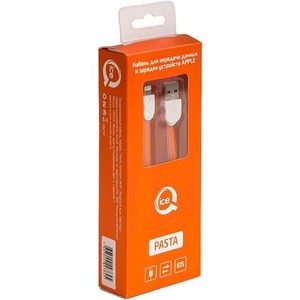 Кабель USB 2.0 Тип A - Lightning ICE-Q Pasta-Lightning-USB-O 1.0m