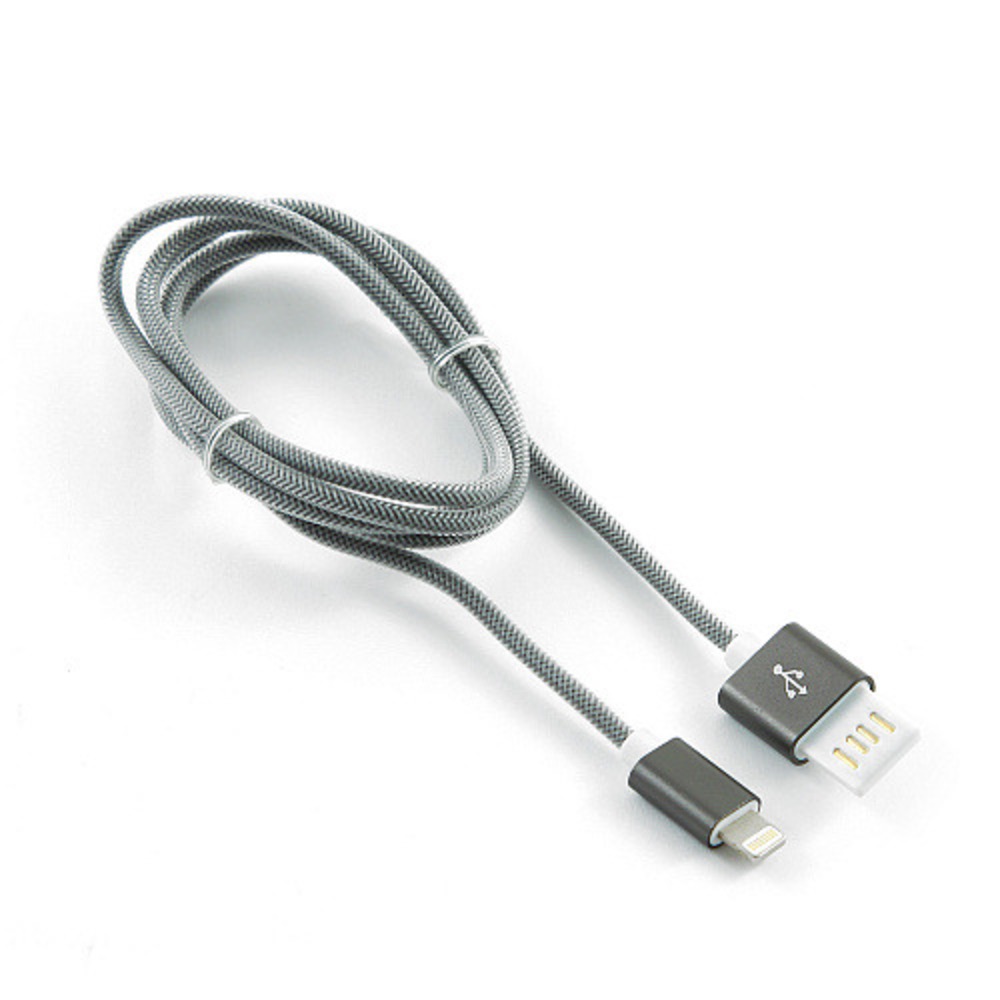 Lightning USB кабель Cablexpert CCB-ApUSBgy1m 1.0m