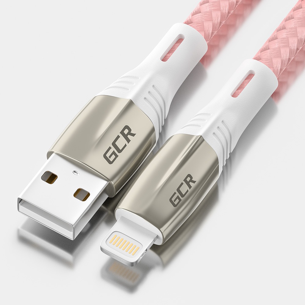 Кабель USB 2.0 Тип A - Lightning Greenconnect GCR-52008 1.2m