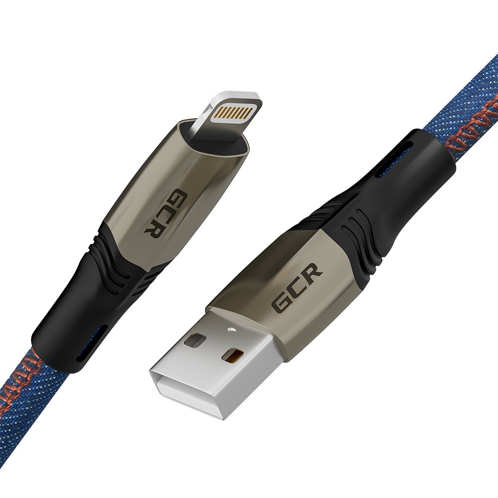 Кабель USB 2.0 Тип A - Lightning Greenconnect GCR-52011 1.2m