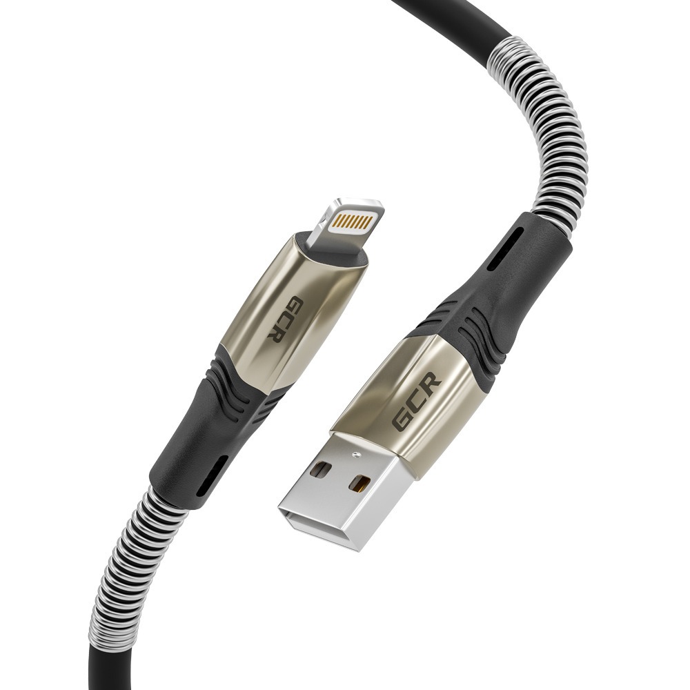 Кабель USB 2.0 Тип A - Lightning Greenconnect GCR-52119 1.2m