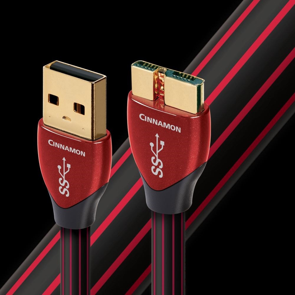 Кабели USB 3.0 Тип A - B micro Audioquest Cinnamon USB 3.0 A-Micro 1.5m