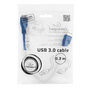 Micro USB кабель Cablexpert CCP-mUSB3-AMBM-1 0.3m