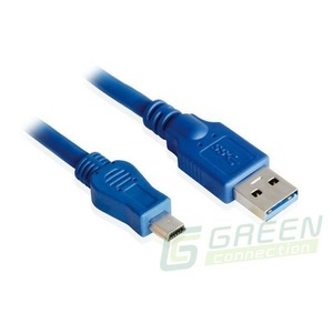 Кабель USB 3.0 Тип A - B mini Greenconnect GC-U3A2109 1.0m