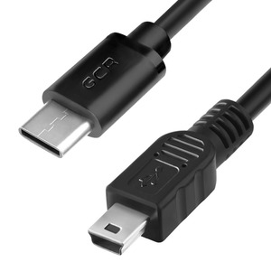 Кабель USB 3.1 Тип C - USB 2.0 Тип B 5pin mini Greenconnect GCR-UC1MNB-BB2S 0.2m
