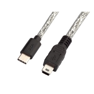 Кабель USB 3.1 Тип C - USB 2.0 Тип B 5pin mini Greenconnect GCR-50973 0.2m