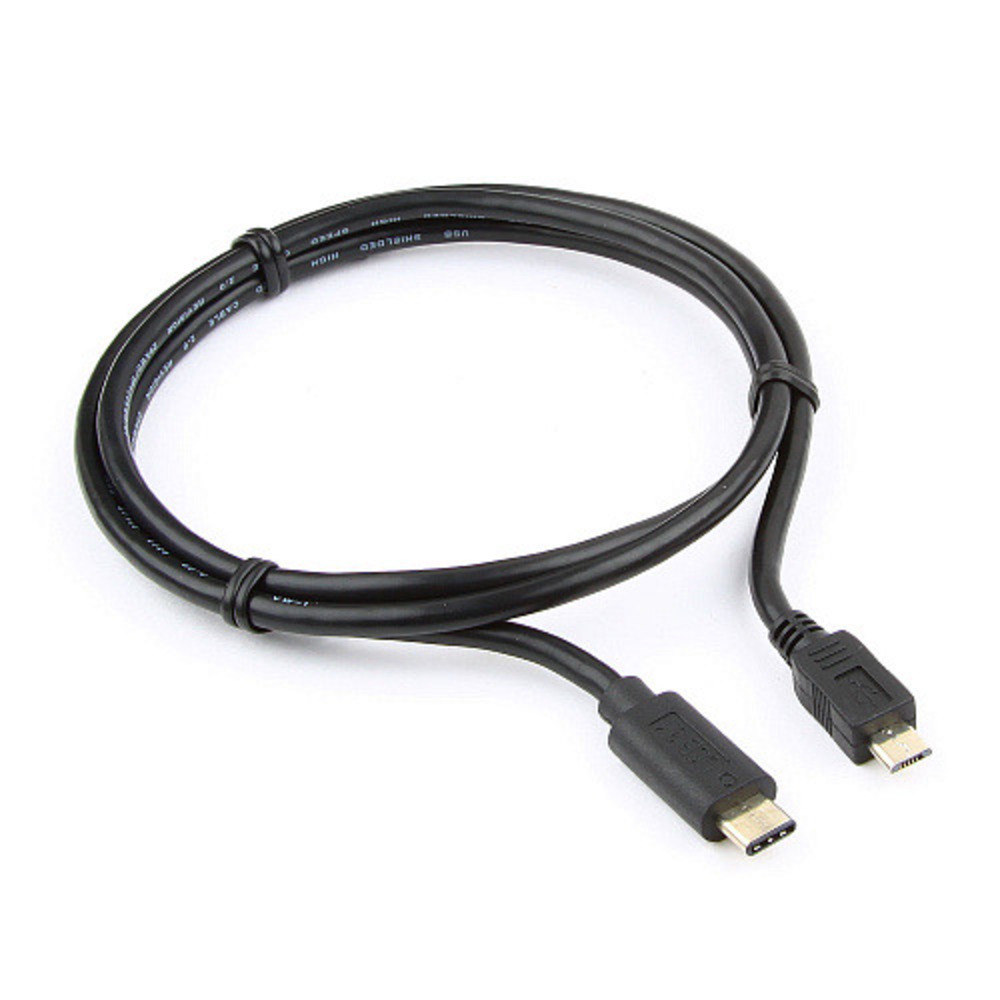 Кабель USB 3.1 Тип C - USB 2.0 Тип B micro Cablexpert CCP-USB2-mBMCM-1M 1.0m