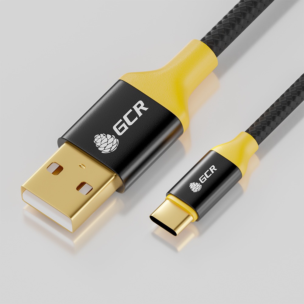 Кабель USB Type-A – Type-C Greenconnect GCR-52030 1.2m