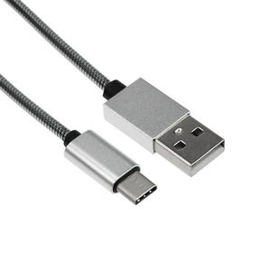 Кабель USB 3.1 Тип C - USB 3.0 Тип A Rexant 18-1886 в гибкой металлической оплетке 1 м (10 штук)