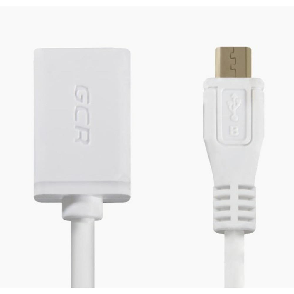 Кабель USB OTG Greenconnect GCR-MB8AF-AAG 0.75m
