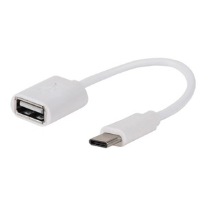 USB кабель OTG Type C на USB Rexant 18-1180 шнур 0.15 м белый (10 штук)