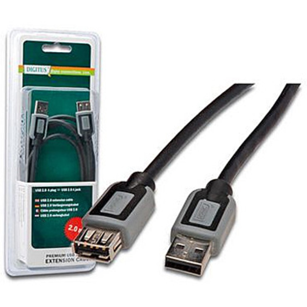Удлинитель USB Digitus DB-300207-030-D 3.0m