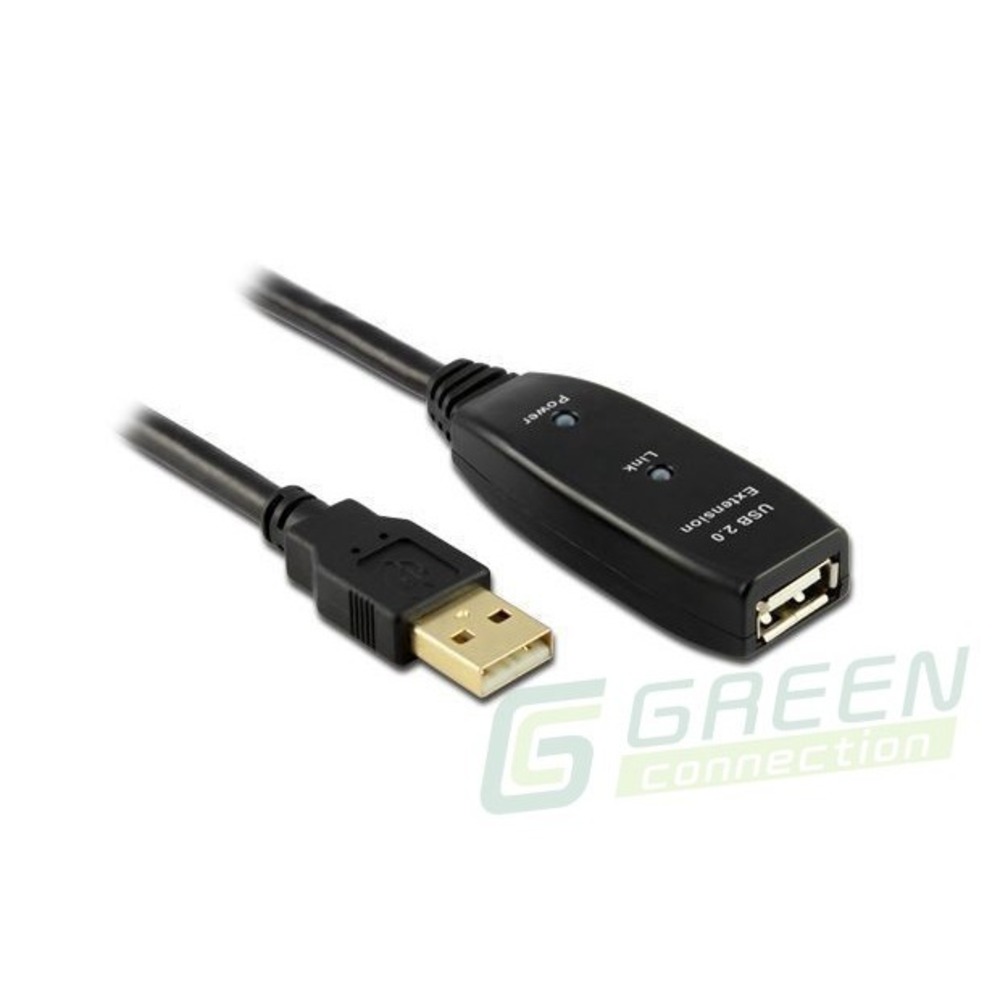 Удлинитель USB Greenconnect GC-UEC20M2 20.0m