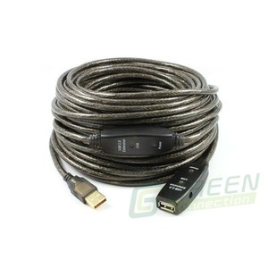 Удлинитель USB Greenconnect GC-UEC20M2 20.0m