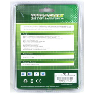 Удлинитель USB Greenconnect GC-UEC5M2 5.0m