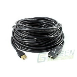 Удлинитель USB Greenconnect GC-UEC15M2 15.0m