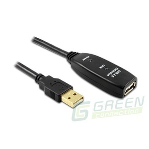 Удлинитель USB Greenconnect GC-UEC15M2 15.0m