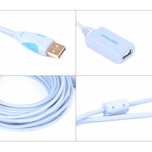 Удлинитель USB 2.0 Тип A - A Vention VAS-C01-S1000 10.0m