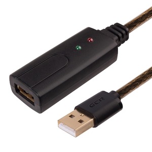 Удлинитель USB 2.0 Тип A - A Greenconnect GCR-UEC3M2-BD2S 5.0m