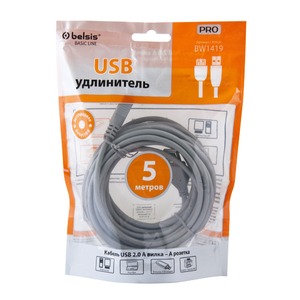Удлинитель USB Belsis BW1419 5.0m