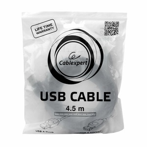 Удлинитель USB 2.0 Тип A - A Cablexpert CCP-USB2-AMAF-15C 4.5m