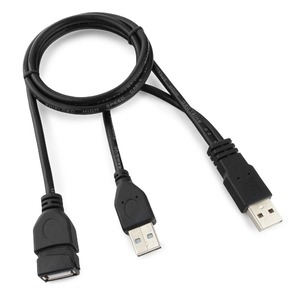 Удлинитель USB 2.0 Тип A - A Cablexpert CCP-USB22-AMAF-3 0.9m